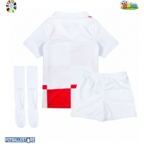 Kroatia Hjemmedraktsett Barn EM 2024 Kortermet (+ Korte bukser)